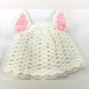 Crochet Handmade Bunny Baby Beanie  Hat